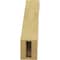Ekena Millwork 3-inch W x 12-inch D x 12-inch H Baker Rough Cedar Woodgrain TimberThane Knee Brace, Primed BRCUR03X12X12BKRRCPR - alternate 6
